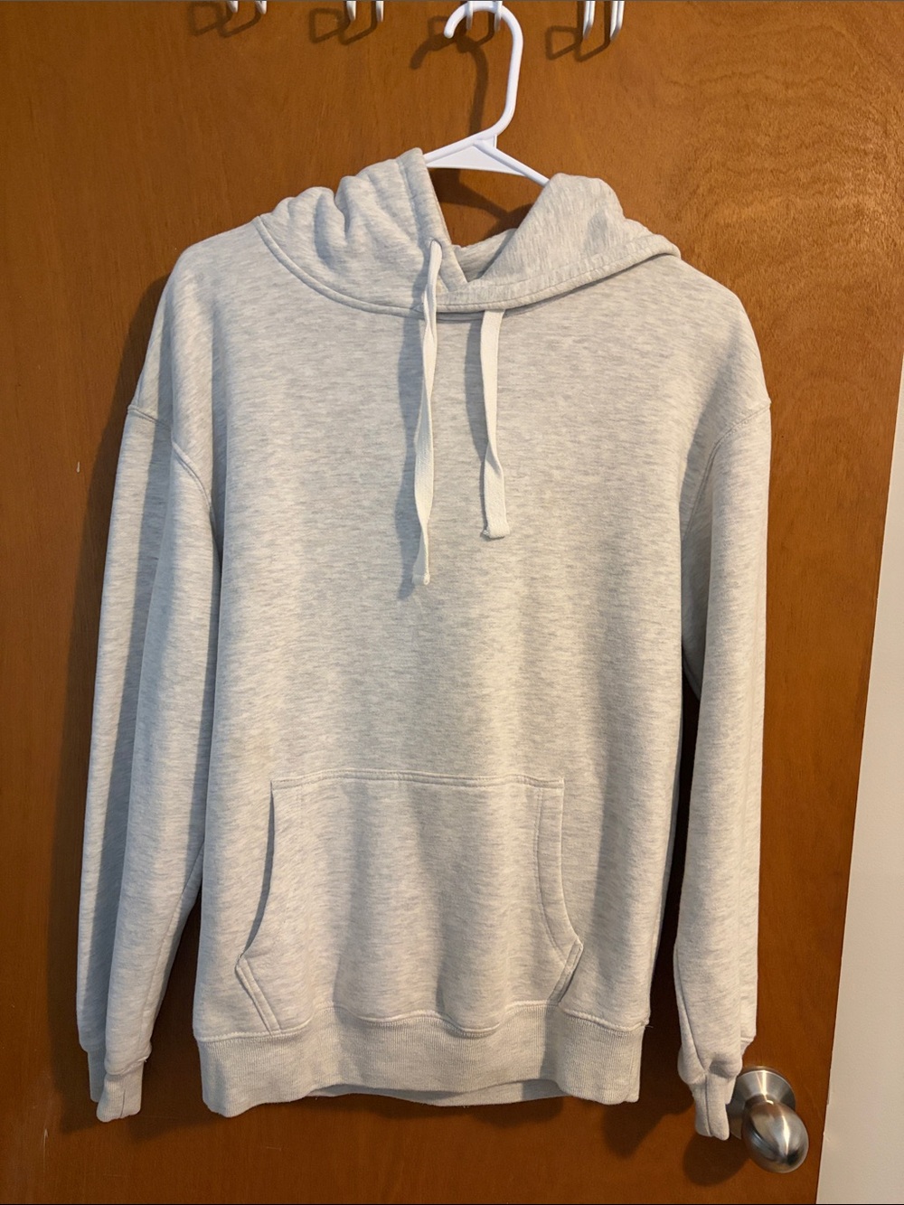 Garage Men's Heather Gray Pullover Hoodie